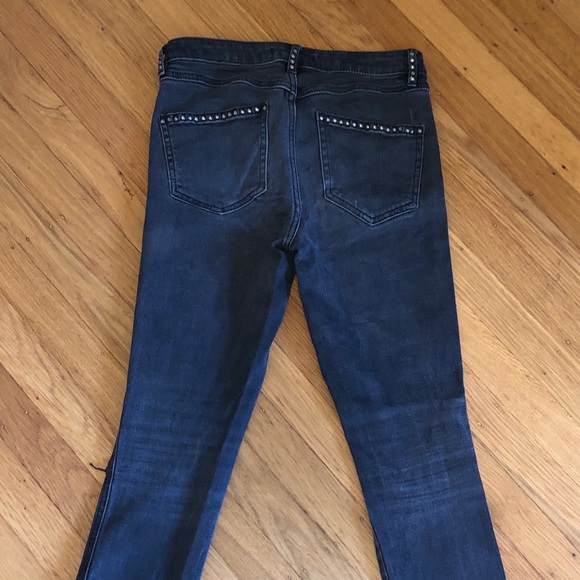 Free People Distressed Skinny Jeans - Picture 3 of 4